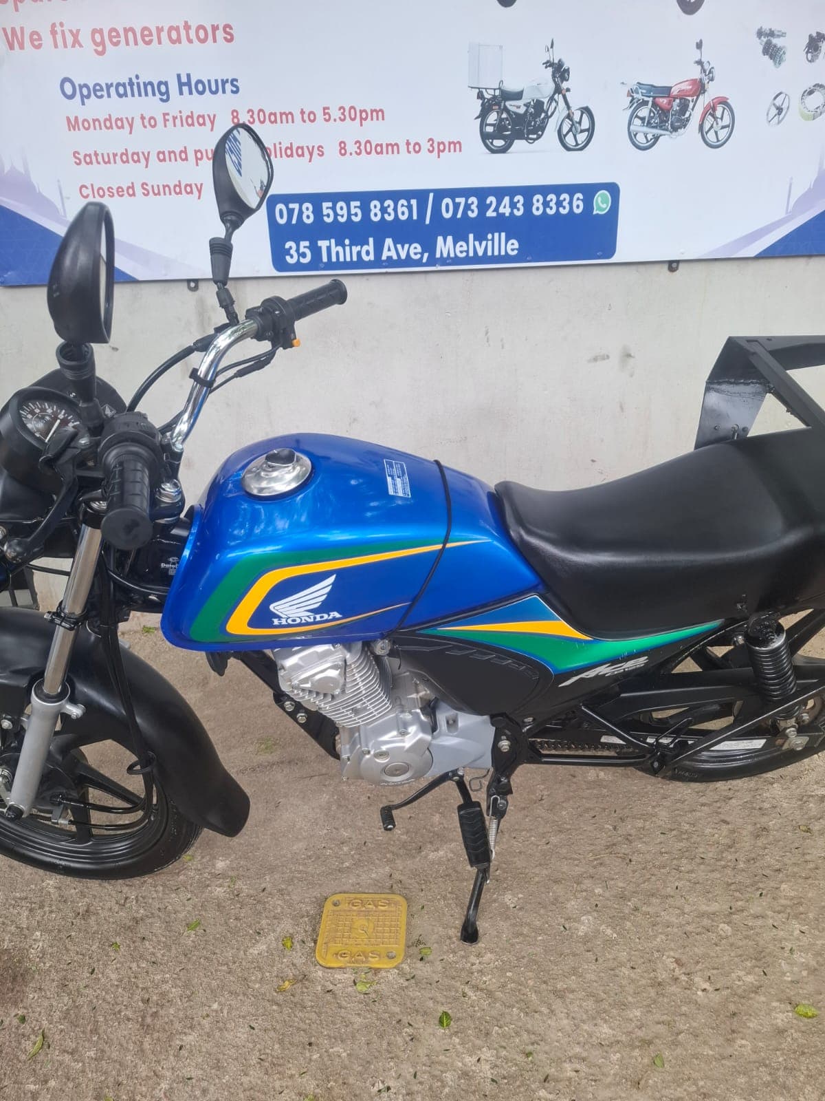 Honda Ace Blue motorcycle for sale
